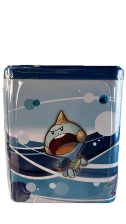 Pokemon TCG Rolling Water Type Stacking Tin 3 Boosters + 1 Coin Sealed - Image 2