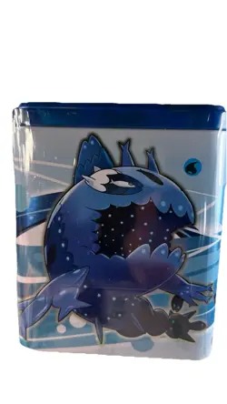Pokemon TCG Rolling Water Type Stacking Tin 3 Boosters + 1 Coin Sealed - Image 3