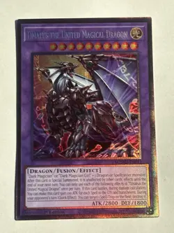 Yu-Gi-Oh! Timaeus the United Magical Dragon MZMU-EN012 Collector's Rare 1st Edi… - Image 1