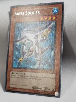 YuGiOh TCG Abyss Soldier CP02-EN007 Champion Pack Unlimited Rare NM - Image 2