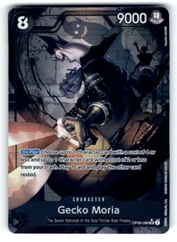 Wings of the Captain #OP06-086 Gecko Moria (086) (Alternate Art) - Image 1