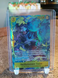 One Piece TCG Bartholomew Kuma SEC Alt Art OP12-119 ( ONLY FOR RISKTAKER581 ) - Image 1