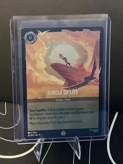 Disney Lorcana Fabled - Circle of Life - 26/204 - Cold Foil - Legendary - Image 1