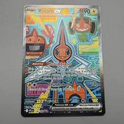 Rotom ex 126/094 Phantasmal Flames Illustration Rare Pokemon Card NM/M - Image 1
