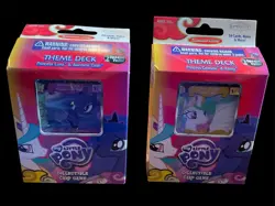My Little Pony Card Game Canterlot Nights Princess Luna and Celestia Theme Deck - Image 1