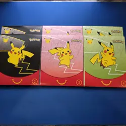SIX SEALED 2021 Pokemon 25th Anniversary McDonald’s 4-Card Pack - Image 1