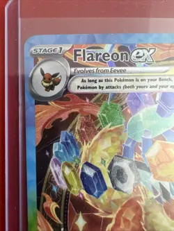 Flareon EX Sir SV Prismatic Evolutions Card 146/131 NM Condition - Image 2