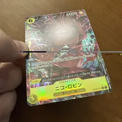 Nico Robin OP09-107 Parallel Rare Emperors in the New World ONE PIECE Card Japan - Image 3