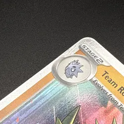 Pokemon Center Stamp Team Rocket's Tyranitar Promo Card 96/182 - Image 4