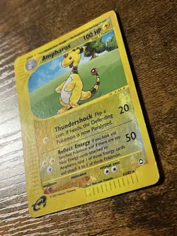Ampharos 1/147 Pokemon Aquapolis Reverse Holo Rare Card - Image 2