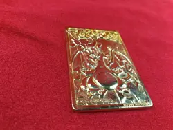 Vintage Pokemon 23K Gold Plated Charizard Trading Card 1999 BK Burger King - Image 2