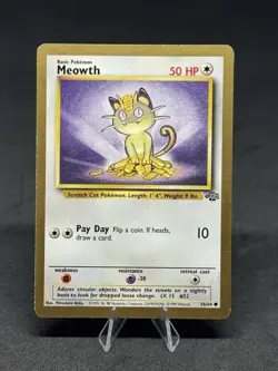 Meowth - (Gold Bordered Promo) 56/64 Miscellaneous Cards & Products Regular - Image 1