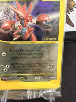 Rocket's Scizor #4 Best Of WoTC Pokemon Sealed Pack of 8 Promo Cards Winner - Image 4