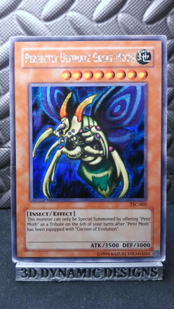 | Yugioh Perfectly Ultimate Great Moth TSC-001 Secret Rare Sacred Cards HP 🔥 | - Image 1