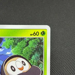 Rowlet 001/026 Ash Half Deck SMD 2017 HP60 Japanese Pokemon Card #816E - Image 2