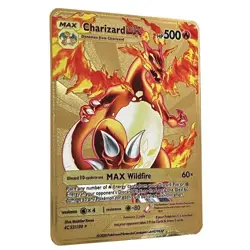 Pokemon Metal Cards 10000 Points Arceus Charizard Mewtwo VMAX GX EX Gift - Image 4
