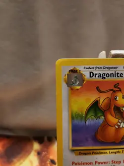 Dragonite Fossil Non-Holo Card 19/62 Jungle Set WOTC Vintage Pokemon TCG - Image 4