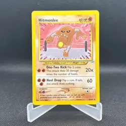 Hitmonlee 42/105 Neo Destiny Regular Pokemon Card 2000 - Image 1