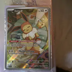 Pokemon Prismatic Eevee Promo Card 173 Scarlet & Violet Holo, Sealed - Image 1