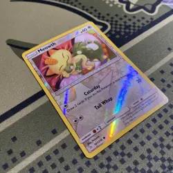 2019 Pokemon MEOWTH Unbroken Bonds REVERSE HOLO Sun & Moon Set Card 147/214 NM+ - Image 2
