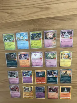 20 Pokemon Card Lot Ghost & Dark Theme – Pikachu, Mimikyu, Banette & More (2) - Image 5