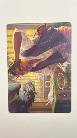 MTG Streets of New Capenna Art Series Bennie Bracks, Zoologist Art Card 49/81 - Image 1
