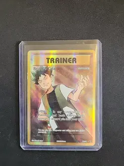 Pokemon TCG Brock's Grit Full Art Ultra Rare Card 107/108 XY Evolutions Holo - Image 3