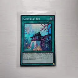 1st Ed. Aquarium Set Super Rare Yu-Gi-Oh! Card - Dragons of Legend 2 DRL2-EN043 - Image 1