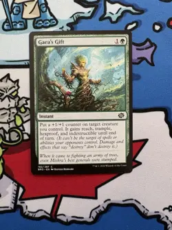 Gaea’s Gift x1 Mtg The Brothers’ War - Image 1