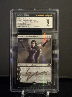 Liliana, the Last Hope (SDCC 2016 excl) Media Promos Foil Auto Authentic CGC 9 - Image 1