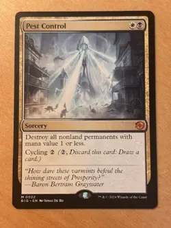 Magic the Gathering MTG Pest Control Outlaws of Thunder Junction Big Score NM - Image 1