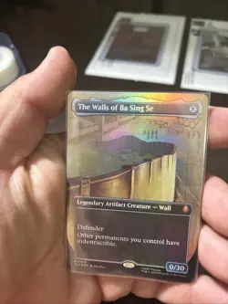 Magic: The Gathering Foil The Walls of Ba Sing Se Mythic Rare #0329 - Image 2