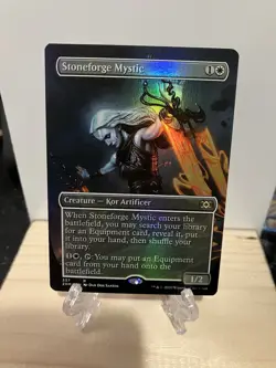 Stoneforge Mystic (Borderless) Double Masters Foil - Image 1