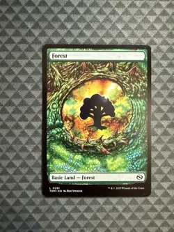 MTG Forest #0291 Tarkir: Dragonstorm (TDM) - Image 1
