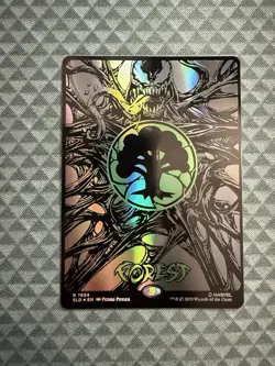 MTG Forest #1954 Raised Foil Rare Secret Lair Drop Series (SLD) - Image 1