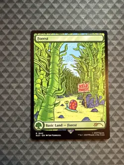 MTG Forest #1943 Rare Secret Lair Drop Series (SLD) - Image 1