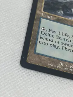 MTG Onslaught Polluted Delta Rare Fetch Land [LP] Lightly Played - Image 4