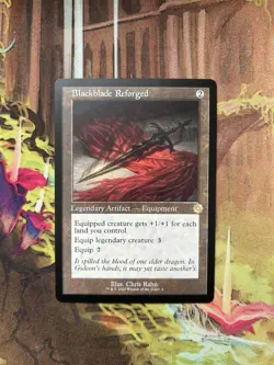 MTG The Brothers' War Retro Artifacts: Blackblade Reforged NM - Image 1
