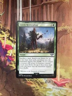 MTG Entish Restoration - 163 / English / Near Mint - Image 1
