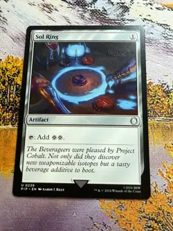 Magic The Gathering MTG SOL RING Universes Beyond: Fallout NM Near Mint - Image 1