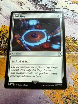 Magic The Gathering MTG SOL RING Universes Beyond: Fallout NM Near Mint - Image 4