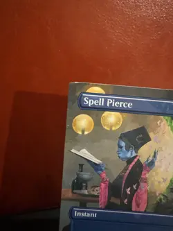 Spell Pierce (Borderless) Double Masters 2022 MISCUT/MISPRINT, See Photos - Image 2