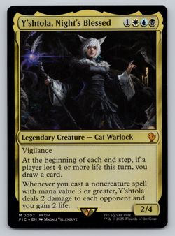FOIL Y'shtola, Night's Blessed - Commander: Final Fantasy MTG - Image 1