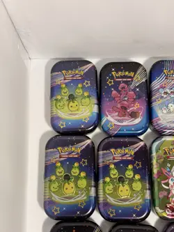 12 Pokemon TCG Mini Tins *EMPTY* - Image 3