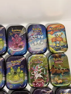 12 Pokemon TCG Mini Tins *EMPTY* - Image 4