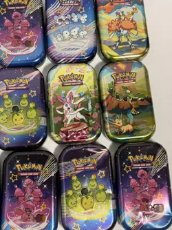 12 Pokemon TCG Mini Tins *EMPTY* - Image 5
