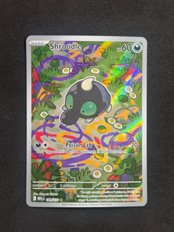 Shroodle 149/132 – Full Art Illustration Rare Holo – Pokemon TCG – NM Near Mint - Image 1