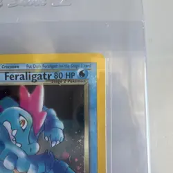Pokemon Dark Feraligatr Neo Destiny 5/105 80 HP Holo Rare 1st Edition - Image 4
