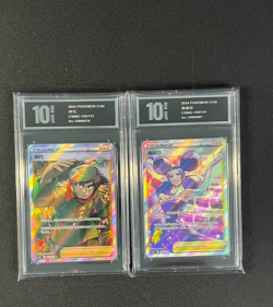 Pokemon 2pcs Chn cards Melissa, Cameron CS6BC-153 155/131 SR Grade10 - Image 1