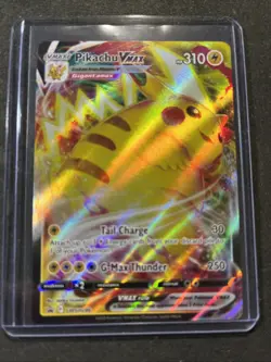 Pokemon Pikachu VMAX SWSH286 Sword & Shield Promo Gigantamax Holo Card - Image 1